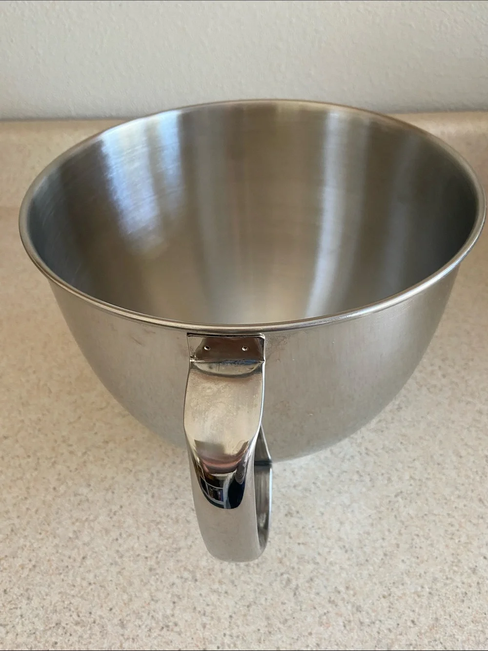 KitchenAid Genuine 5 Qt Stainless Steel Mixer Bowl w Handle Replacement
